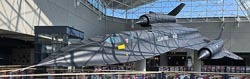 SR71 inside the Strategic Air Command Musuem
